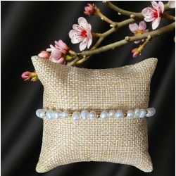 Bracelet Nymphéa — Perles d’eau douce