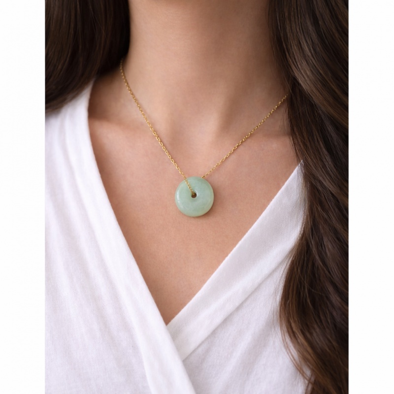 Talisman Jade – Donut 22 mm