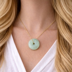 Talisman Jade – Donut 23 mm