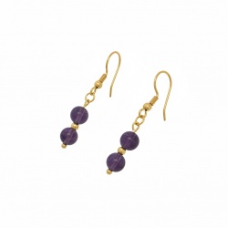 Boucles d’oreilles en pierres naturelles