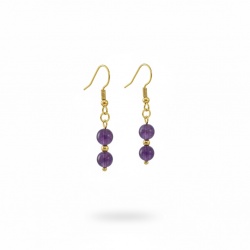 Boucles d’oreilles en pierres naturelles